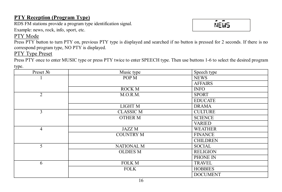 Hyundai H-CDM8057 User Manual | Page 16 / 41