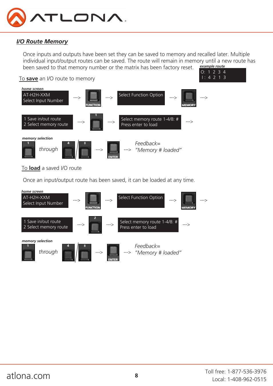 Atlona AT H2H V2 User Manual | Page 8 / 30
