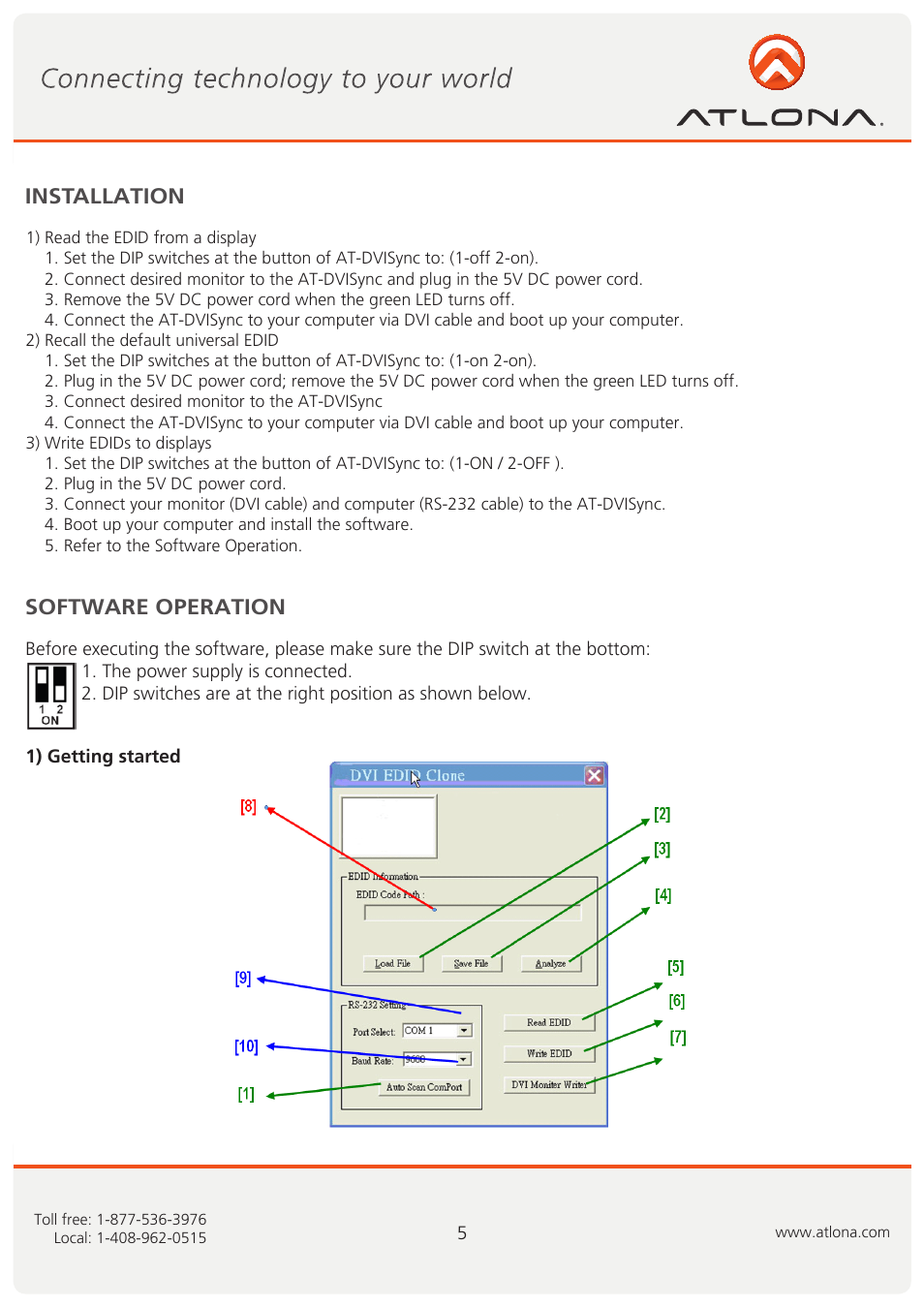 Atlona AT DVISync User Manual | Page 6 / 11