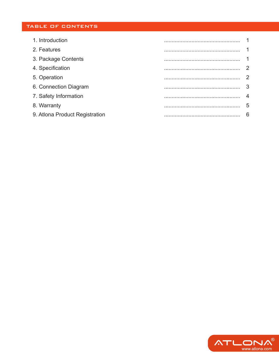 Atlona AT DVIF20SR User Manual | Page 2 / 8