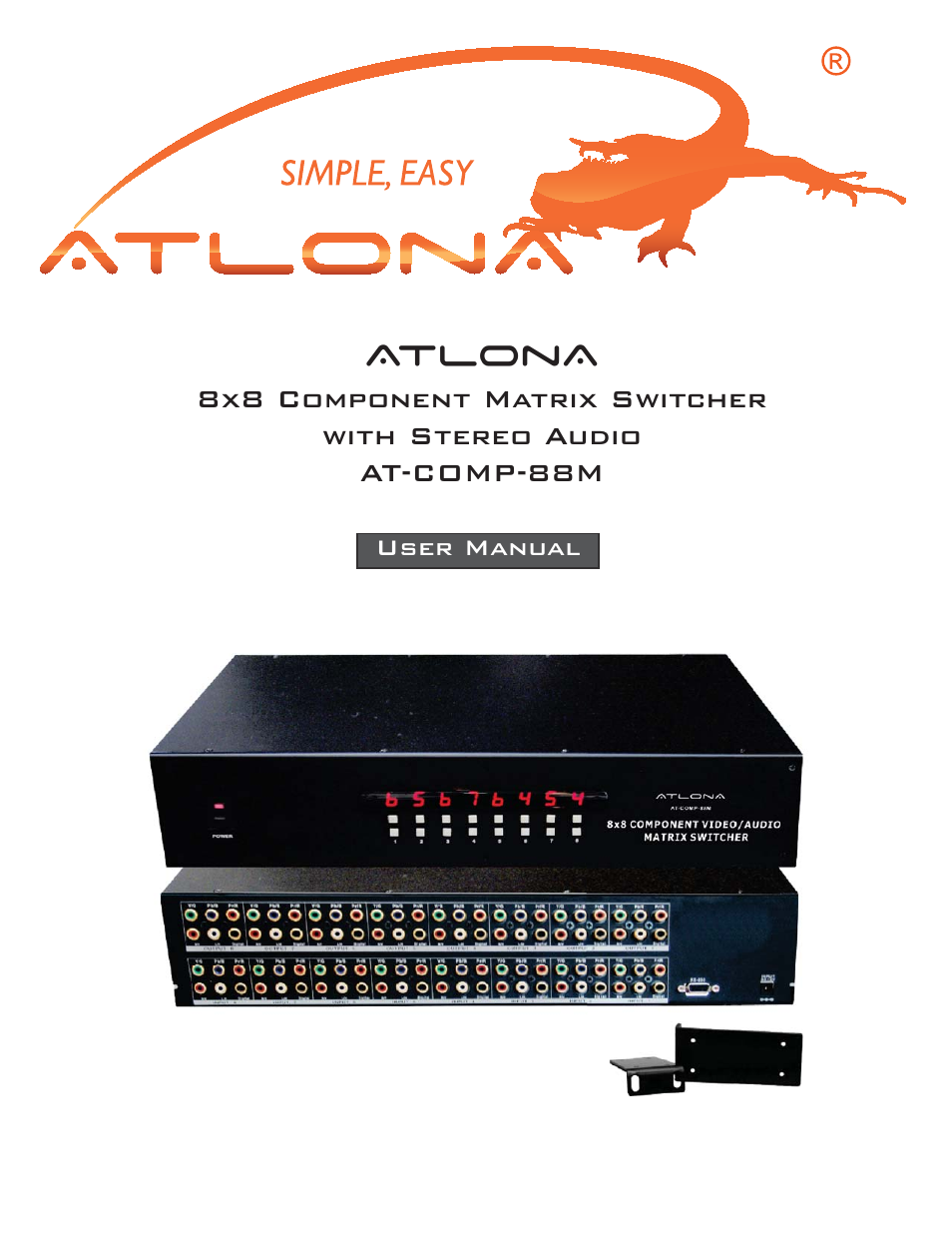 Atlona AT COMP 88M User Manual | 12 pages