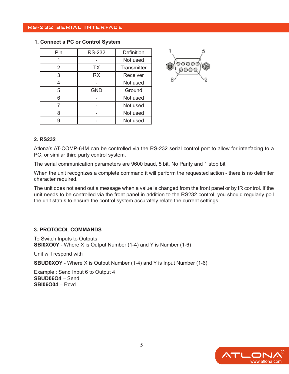 Atlona AT COMP 64M User Manual | Page 7 / 13