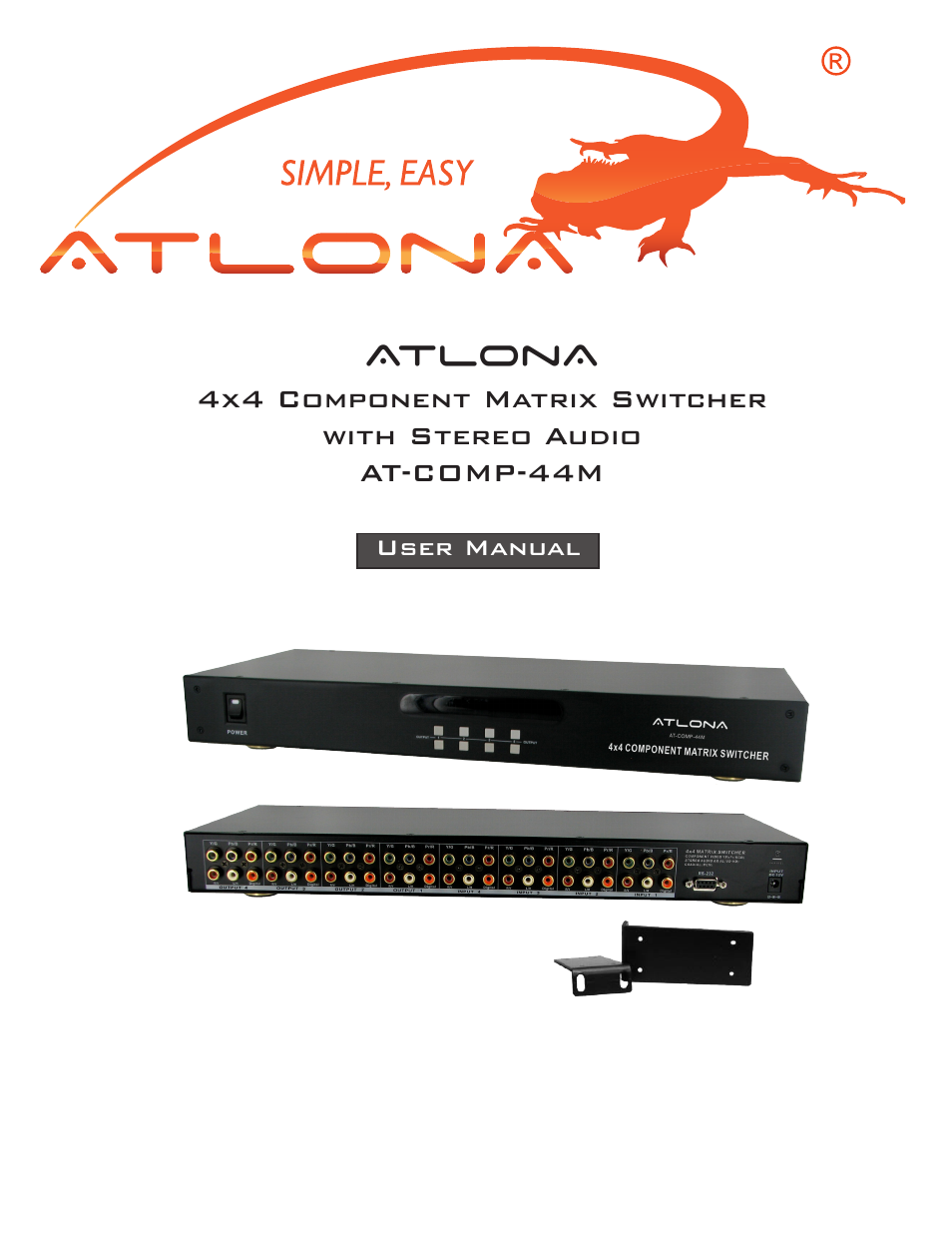 Atlona AT COMP 44M User Manual | 13 pages