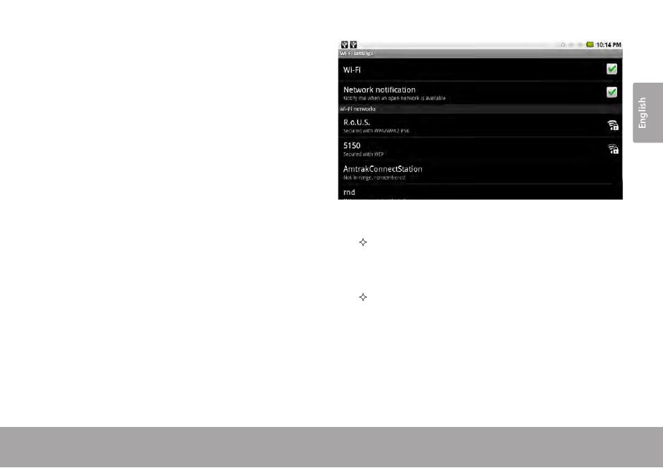 Connect to a wi-fi network manually | COBY Kyros MID7015-4G User Manual | Page 25 / 55