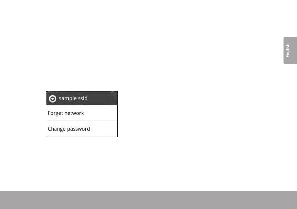 Forget a wi-fi network | COBY Kyros MID7015-4G User Manual | Page 27 / 55