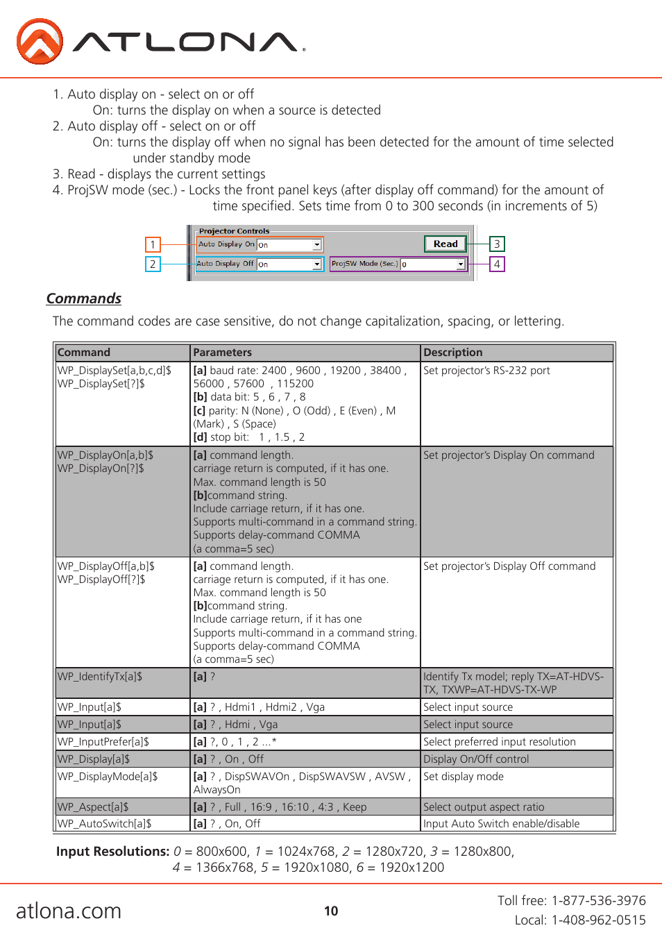 Atlona AT HDVS RX V2 User Manual | Page 10 / 16