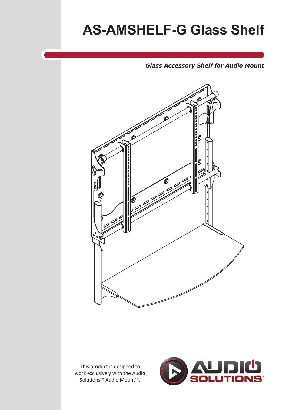 Audio Solutions AS-AMSHELF-G User Manual | 10 pages