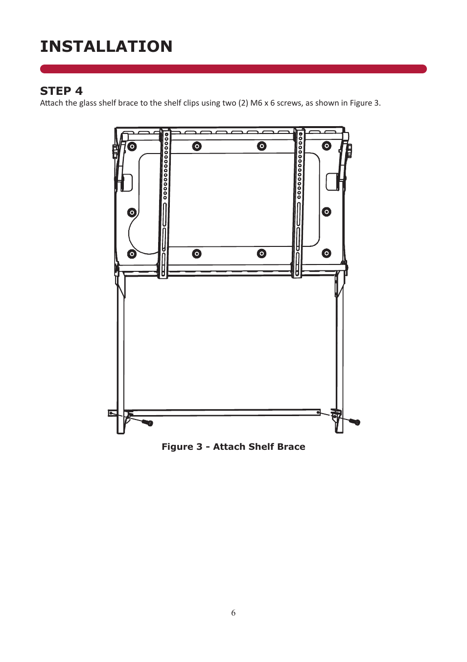 Installation | Audio Solutions AS-AMSHELF-G User Manual | Page 6 / 10