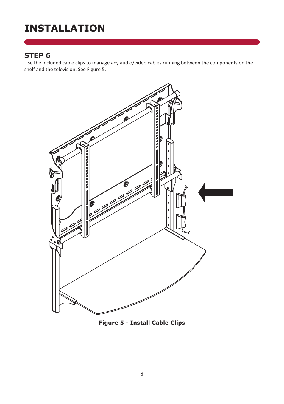 Installation | Audio Solutions AS-AMSHELF-G User Manual | Page 8 / 10