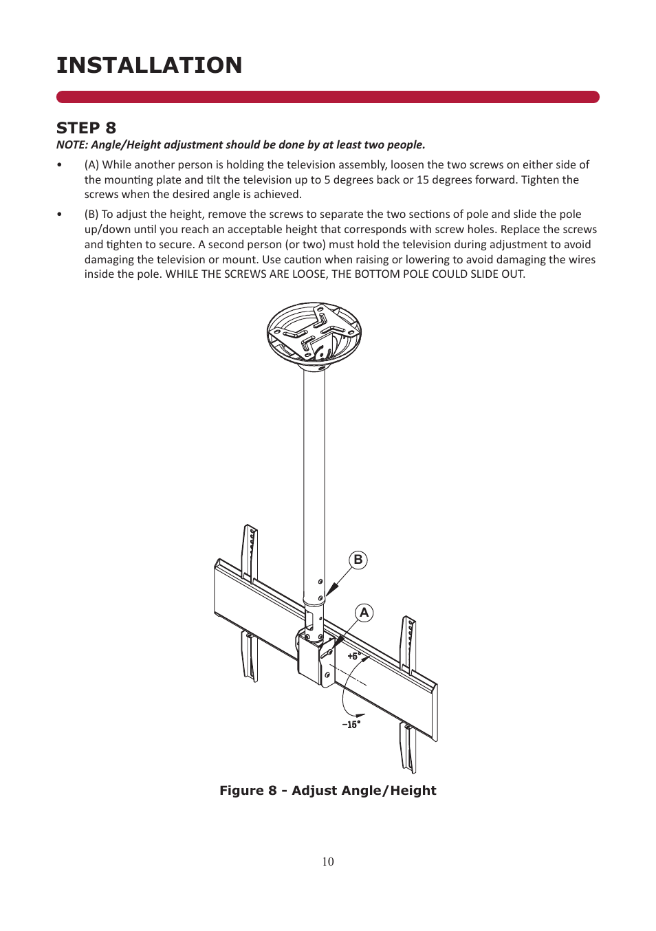 Installation | Audio Solutions AS-CM3260 User Manual | Page 10 / 12