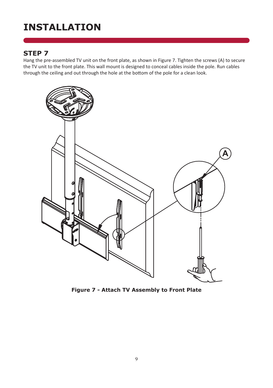 Installation | Audio Solutions AS-CM3260 User Manual | Page 9 / 12