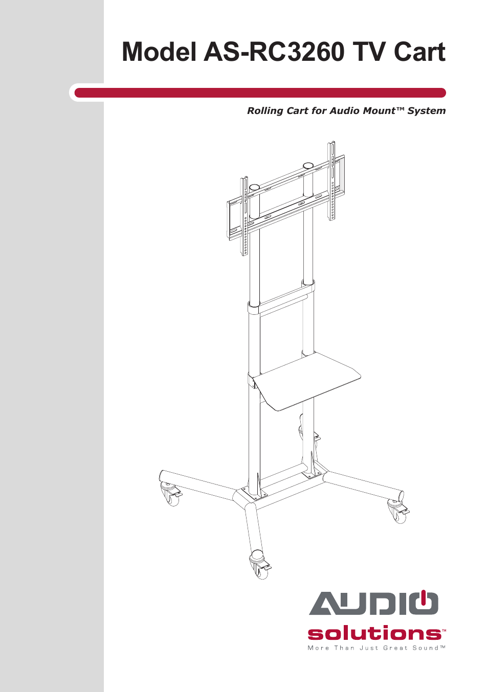 Audio Solutions AS-RC3260 User Manual | 13 pages