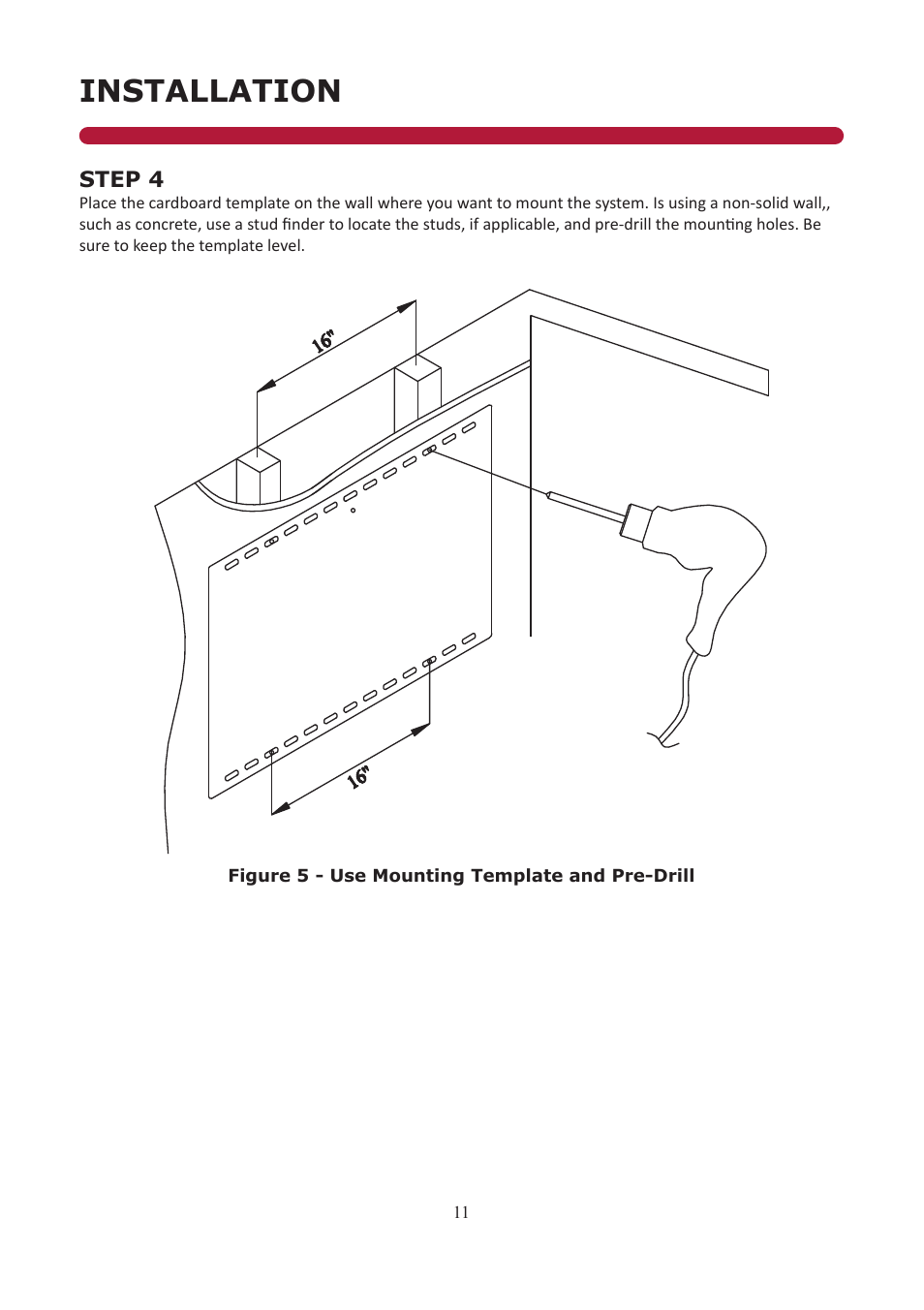 Installation | Audio Solutions TVAM2-1 User Manual | Page 10 / 31