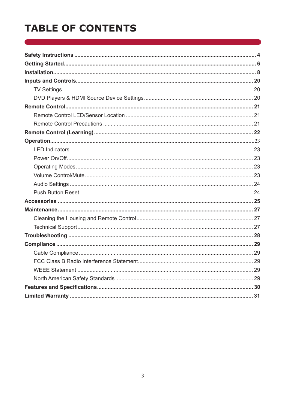 Audio Solutions TVAM2-1 User Manual | Page 2 / 31