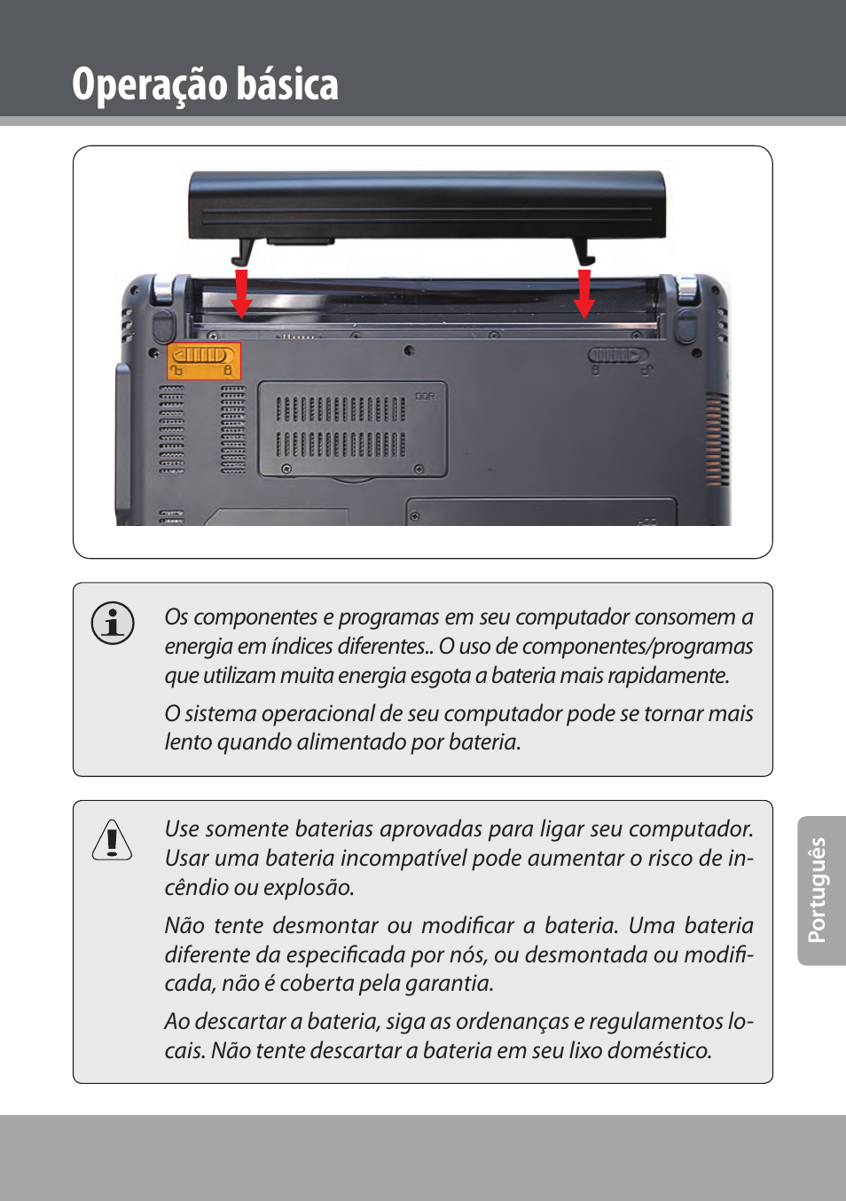 Operação básica | COBY NBPC893 User Manual | Page 123 / 140