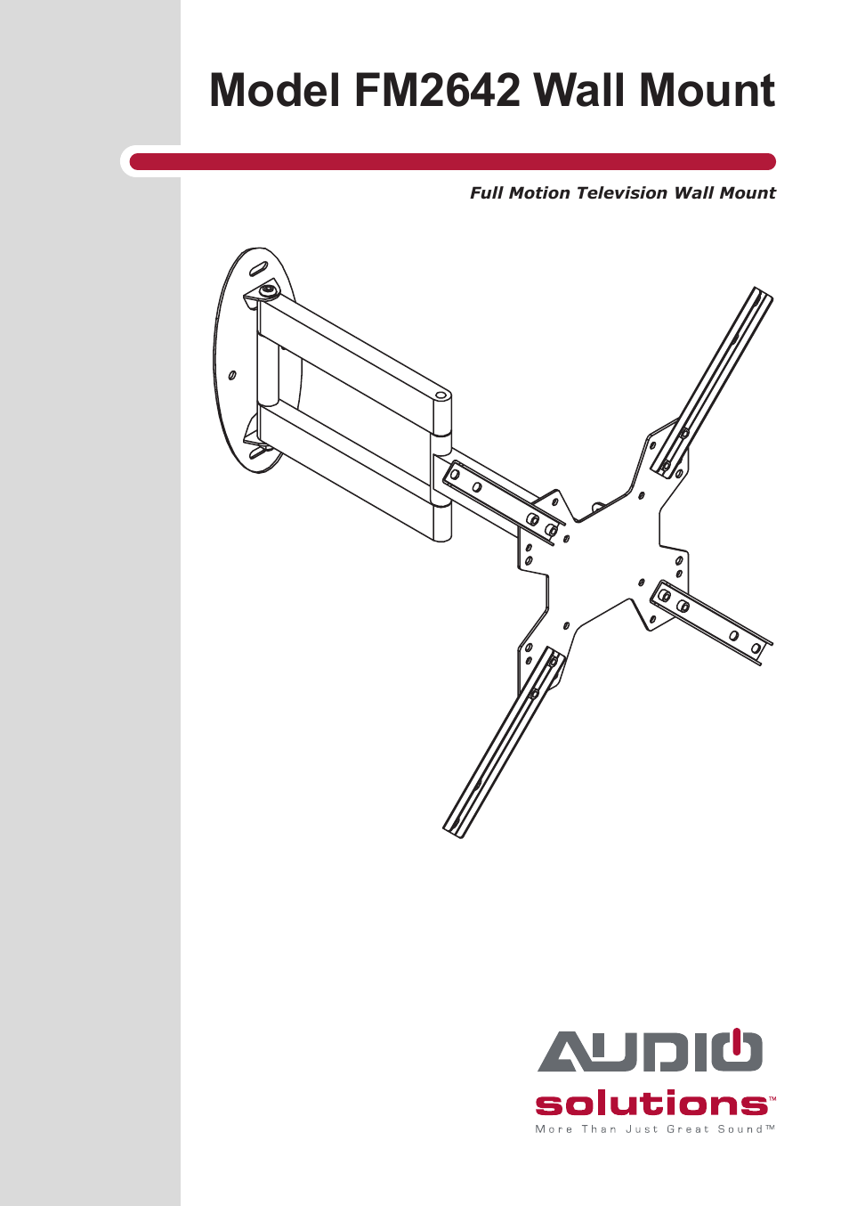 Audio Solutions FM2642 User Manual | 12 pages