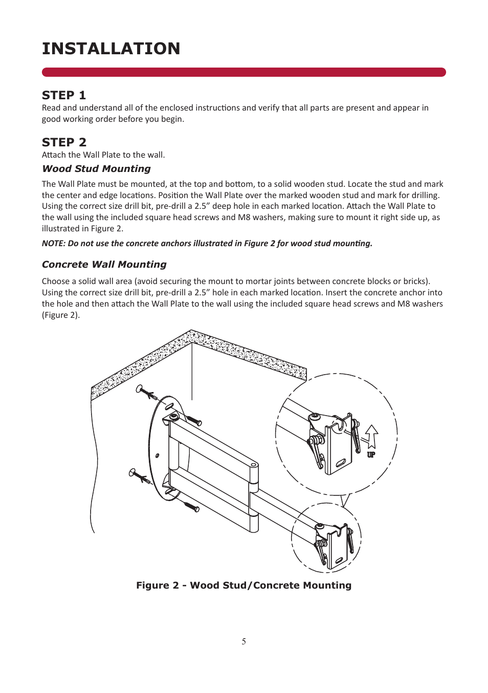 Installation | Audio Solutions FM2642 User Manual | Page 5 / 12