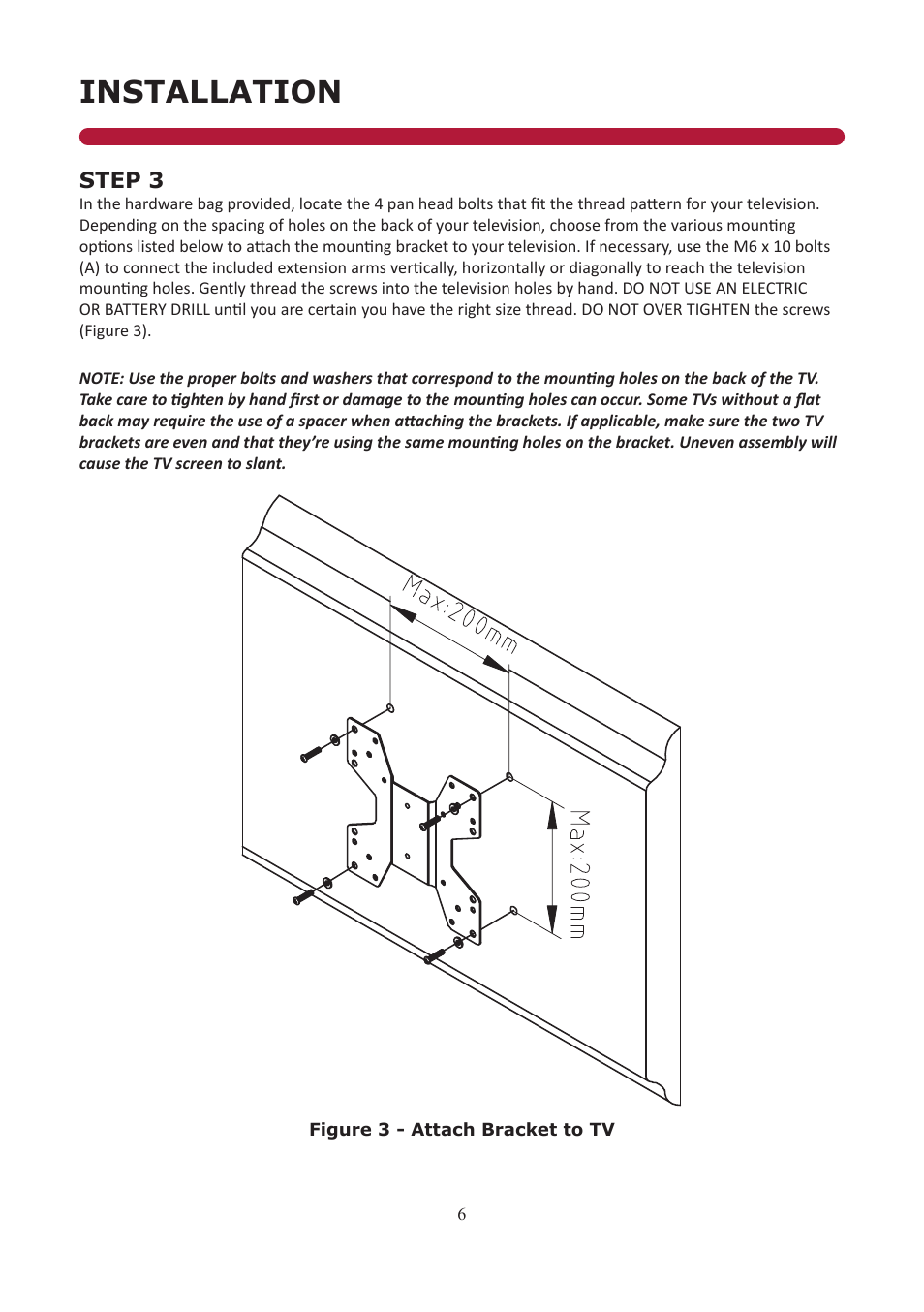 Installation | Audio Solutions FM2642 User Manual | Page 6 / 12