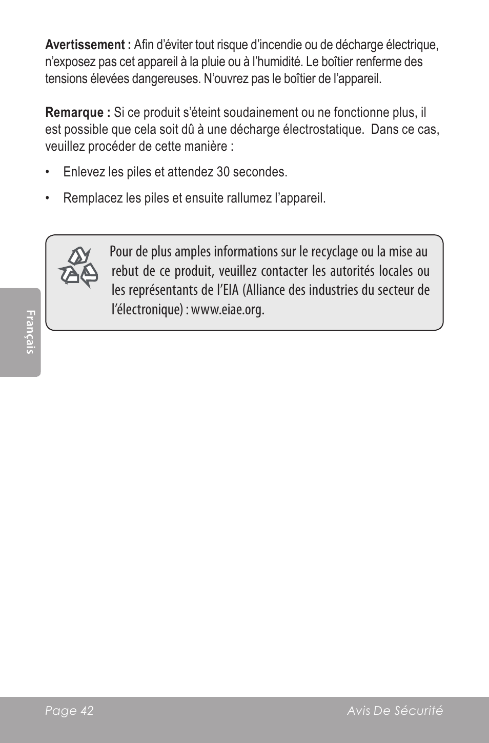 COBY SNAPP CAM5000 User Manual | Page 42 / 48