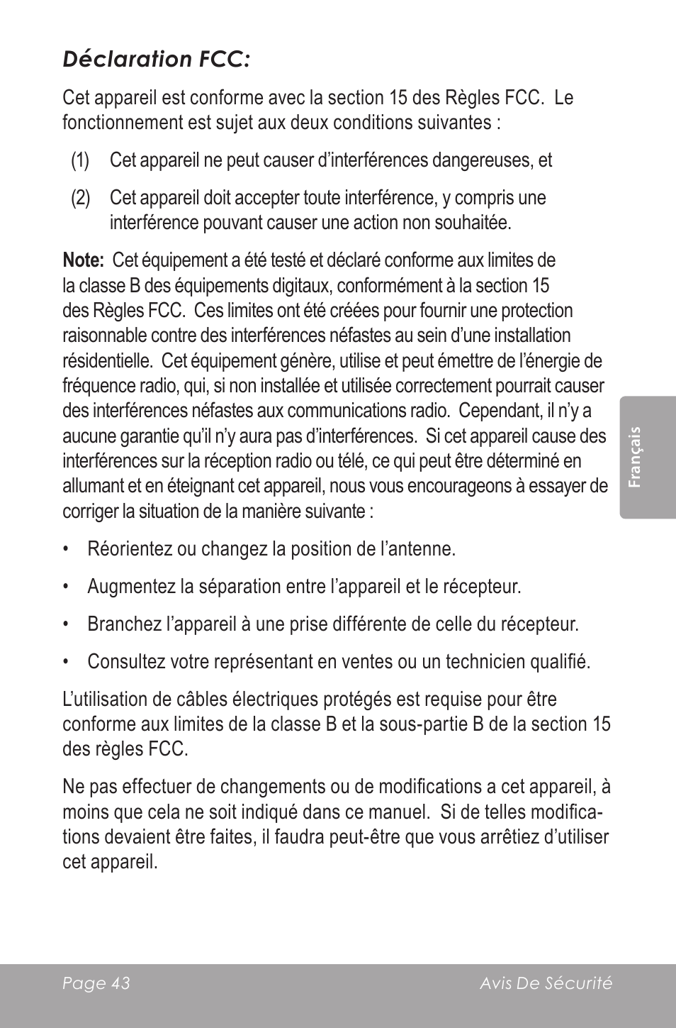 COBY SNAPP CAM5000 User Manual | Page 43 / 48