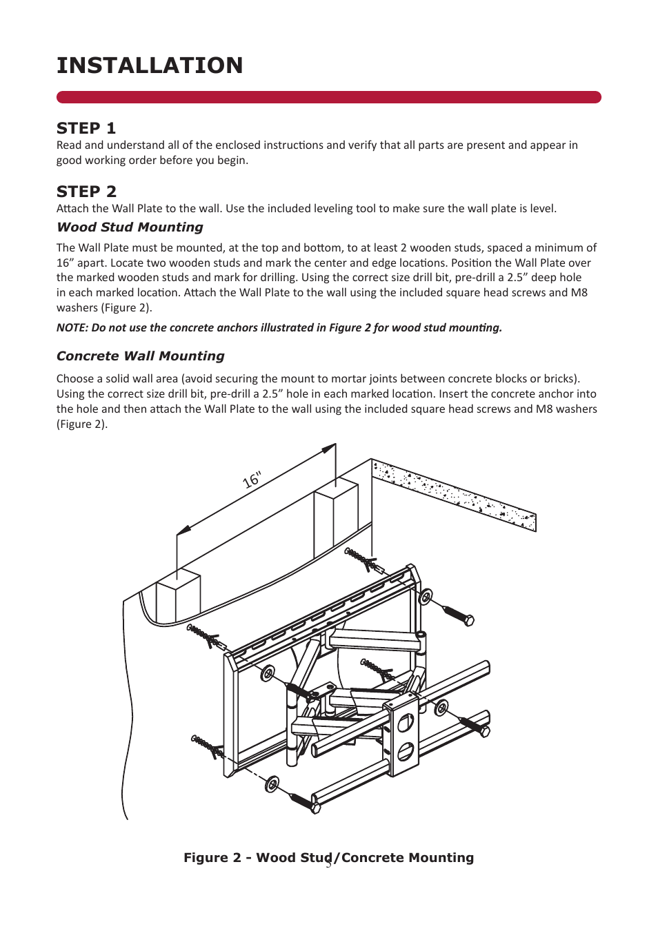 Installation | Audio Solutions FM3242 User Manual | Page 5 / 10