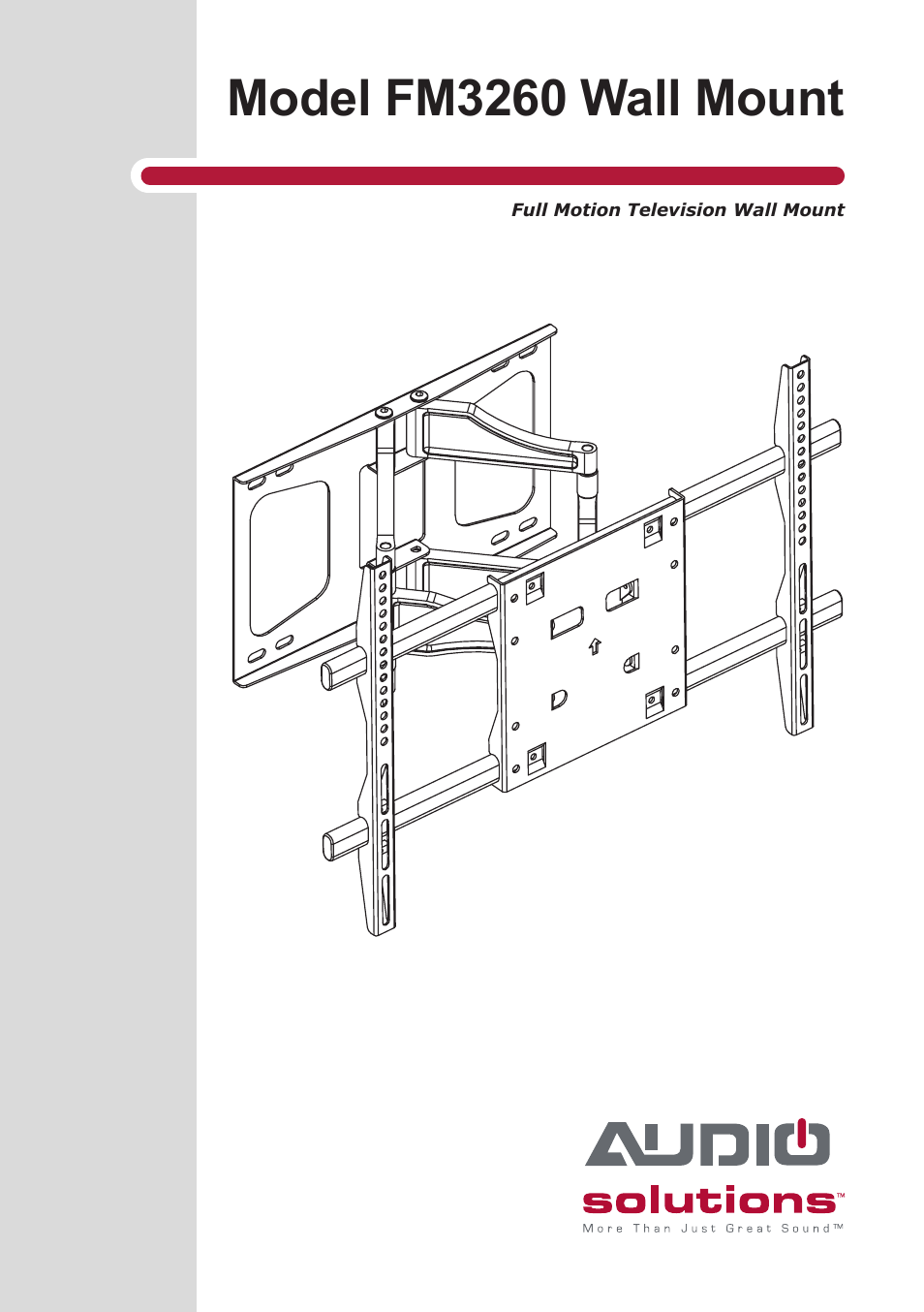 Audio Solutions FM3260 User Manual | 10 pages