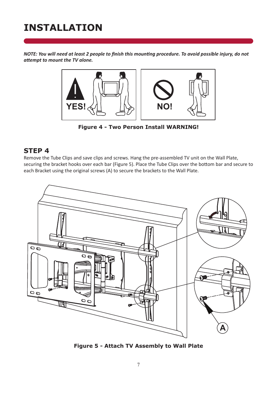 Installation, No! yes | Audio Solutions FM3260 User Manual | Page 7 / 10
