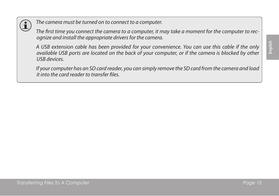 COBY COBY SNAPP CAM3001 User Manual | Page 15 / 74