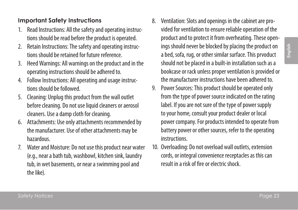 COBY COBY SNAPP CAM3001 User Manual | Page 23 / 74