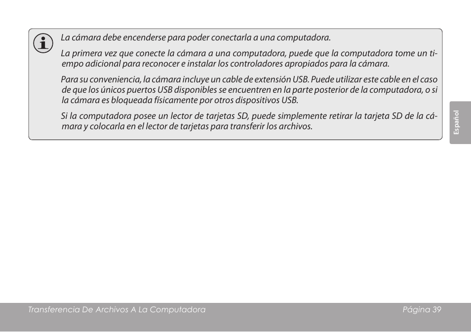 COBY COBY SNAPP CAM3001 User Manual | Page 39 / 74