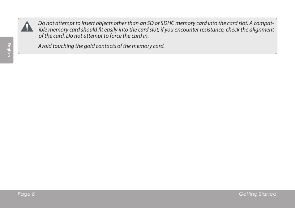 COBY COBY SNAPP CAM3001 User Manual | Page 8 / 74