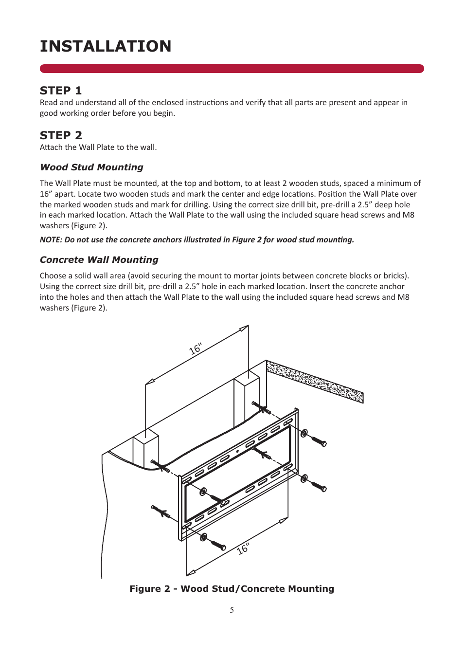 Installation | Audio Solutions T2642 User Manual | Page 5 / 10