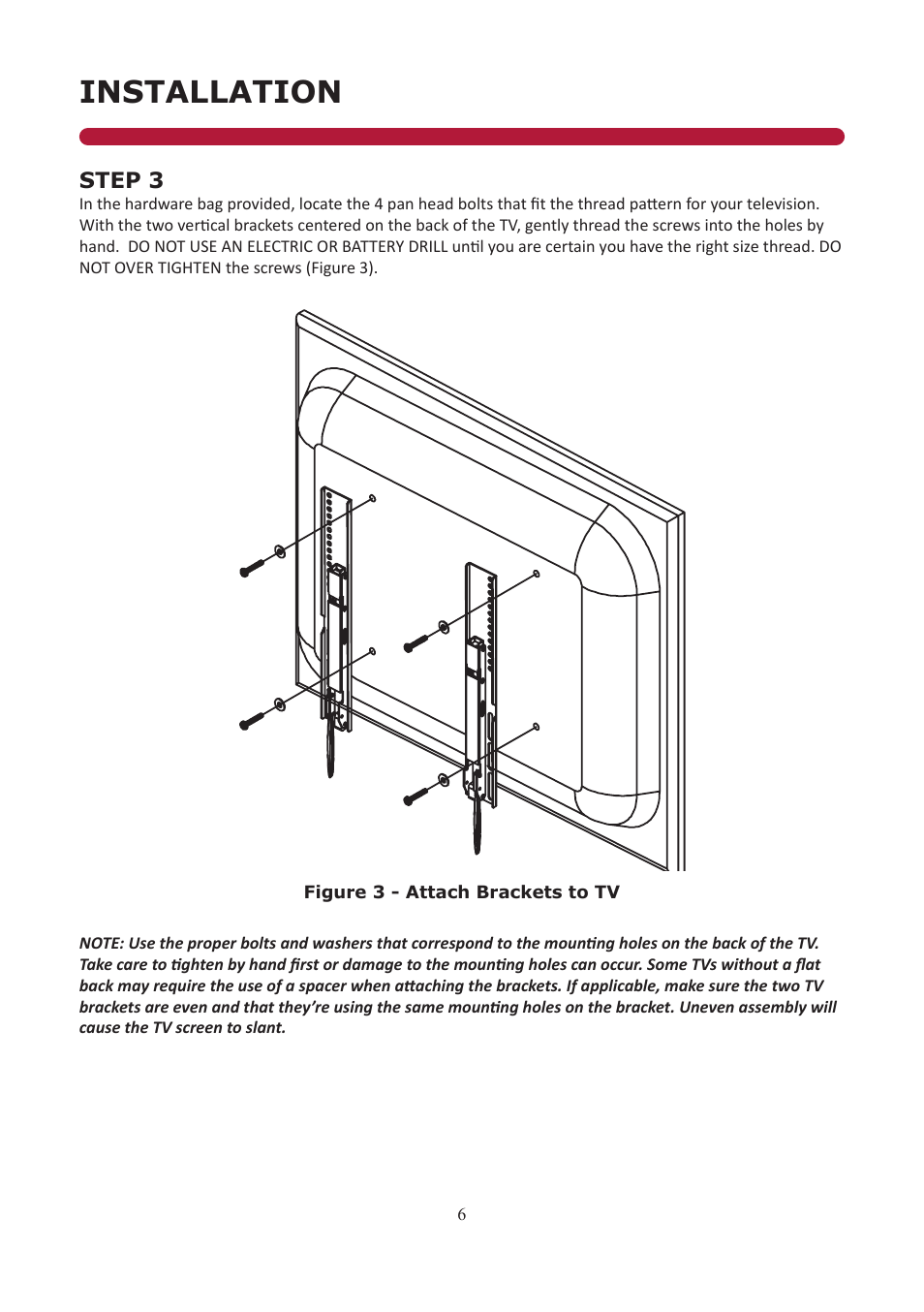 Installation | Audio Solutions T2642 User Manual | Page 6 / 10