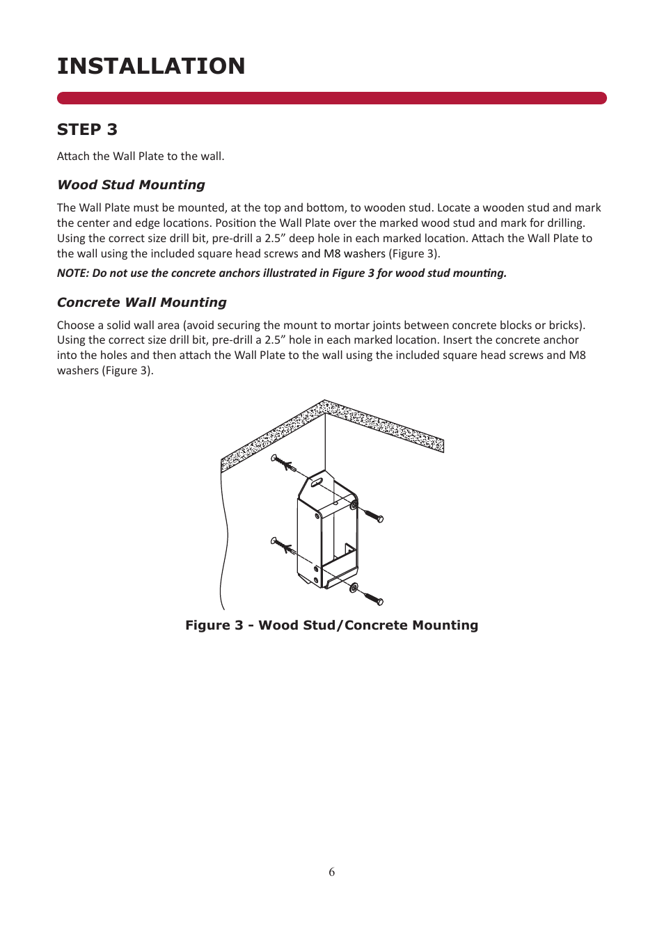 Installation | Audio Solutions T2642-E User Manual | Page 6 / 11