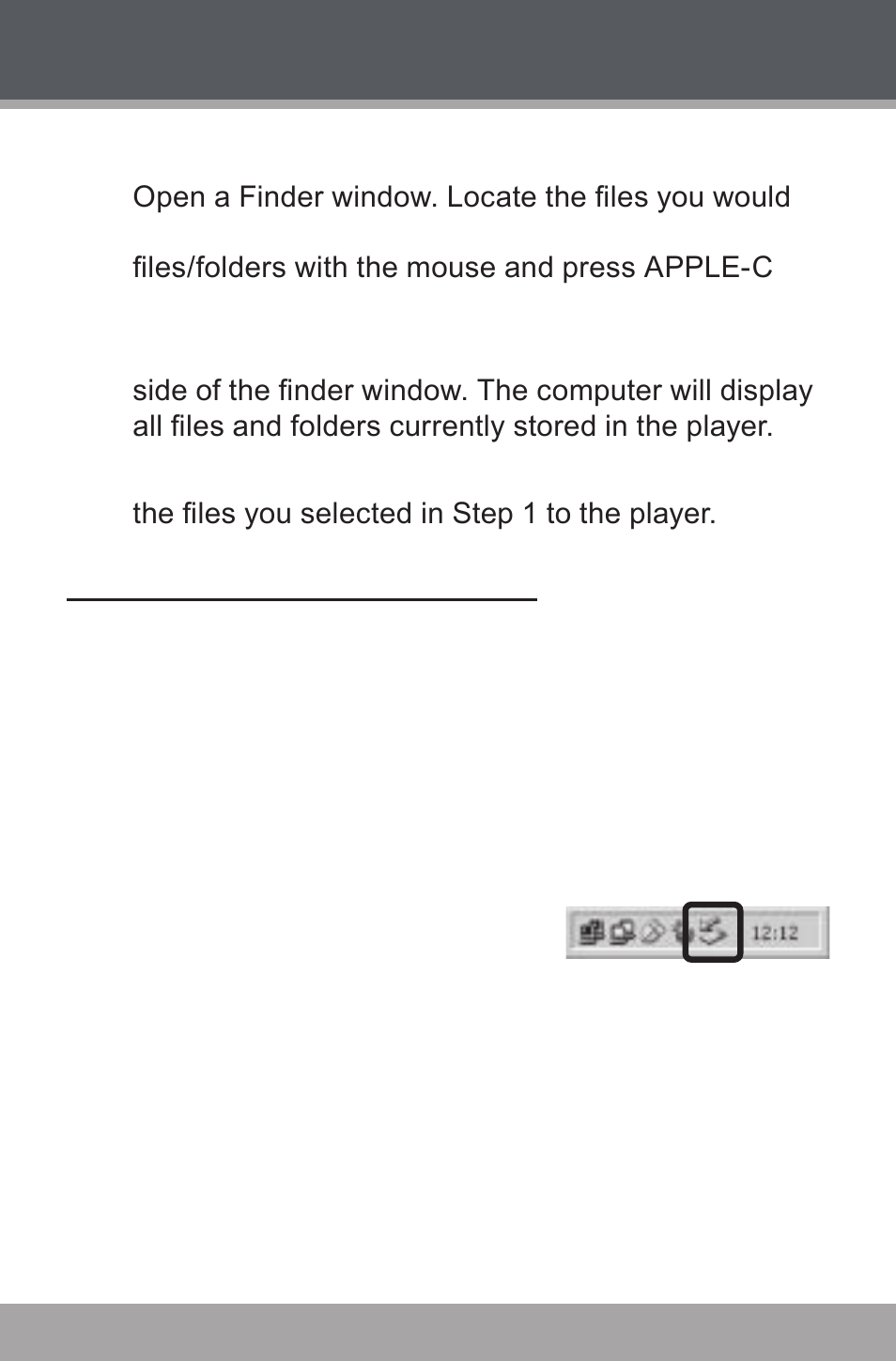Macintosh os x, Disconnecting from a computer, Microsoft windows | Usb connections | COBY USB-STICK MP-C846 User Manual | Page 33 / 44
