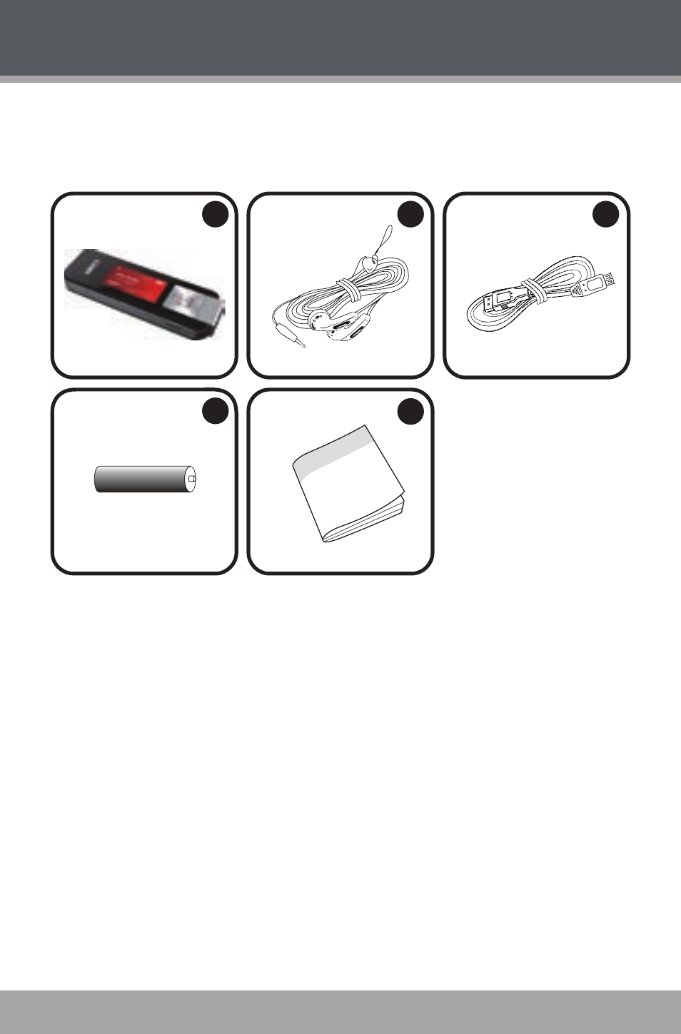 Package contents | COBY USB-STICK MP-C846 User Manual | Page 9 / 44