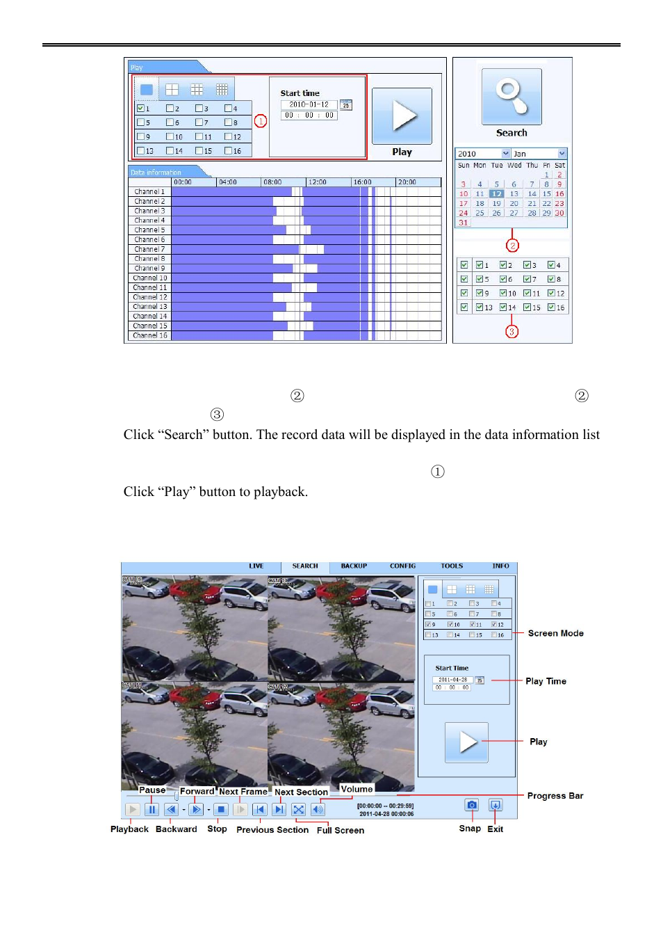 AVUE ADR9600HE – 8/16 Channel Professional 960H/700 TVL Real Time 1U DVR User Manual | Page 58 / 87