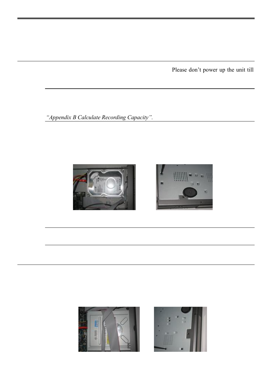 Hardware installation, 2hardware installation, 1 install hard drive &dvd writer | AVUE ADR9600HE – 8/16 Channel Professional 960H/700 TVL Real Time 1U DVR User Manual | Page 8 / 87