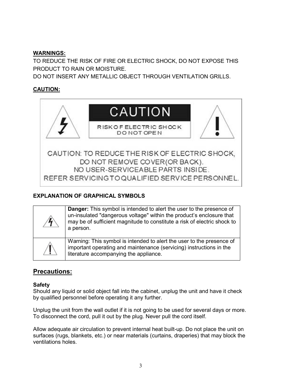 AVUE AVL104MDE – 10.4” LCD Monitor User Manual | Page 3 / 18