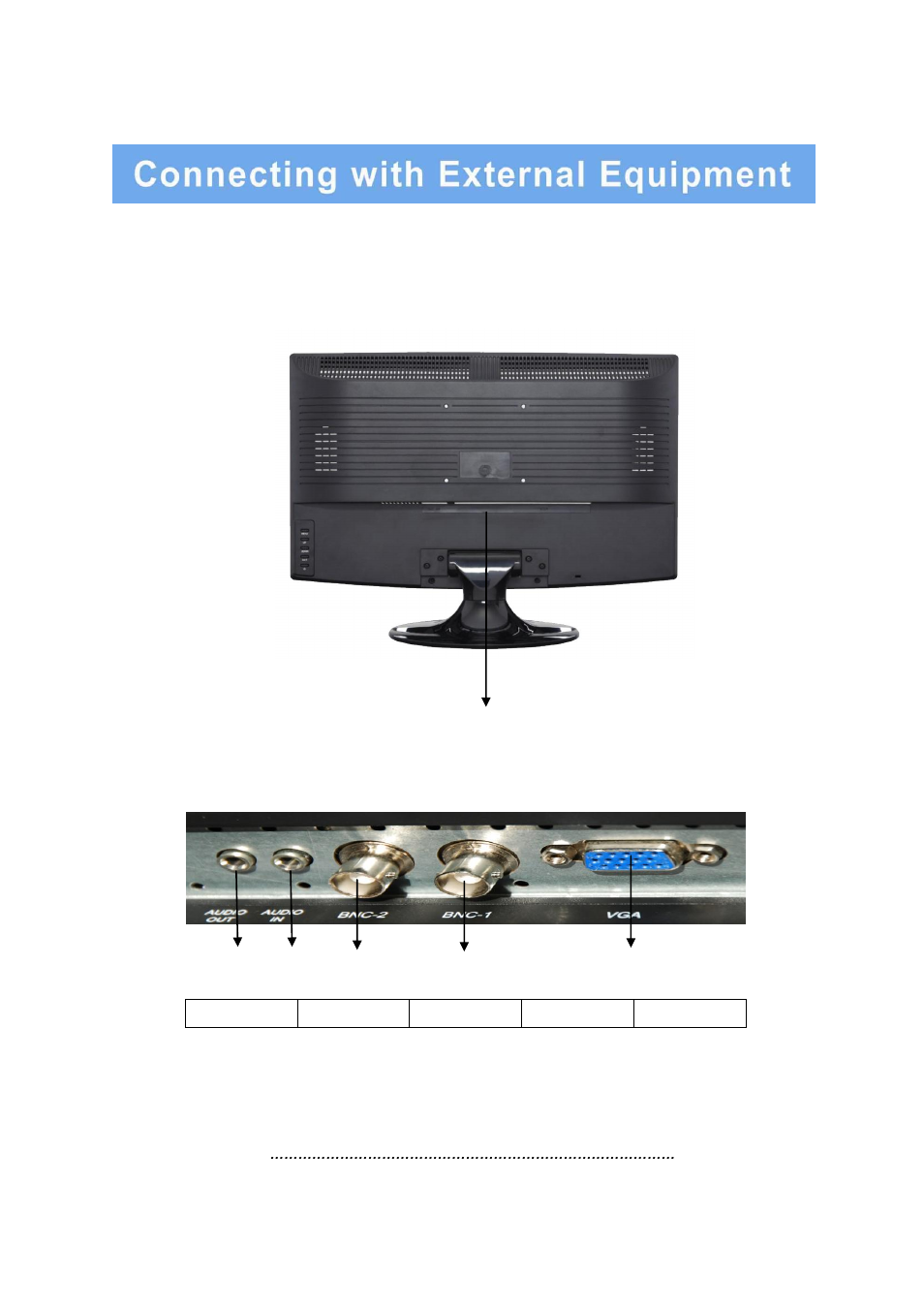 AVUE AVG19WBV-2D – 18.5” LED CCTV Security Monitor Built-in Speakers User Manual | Page 7 / 22