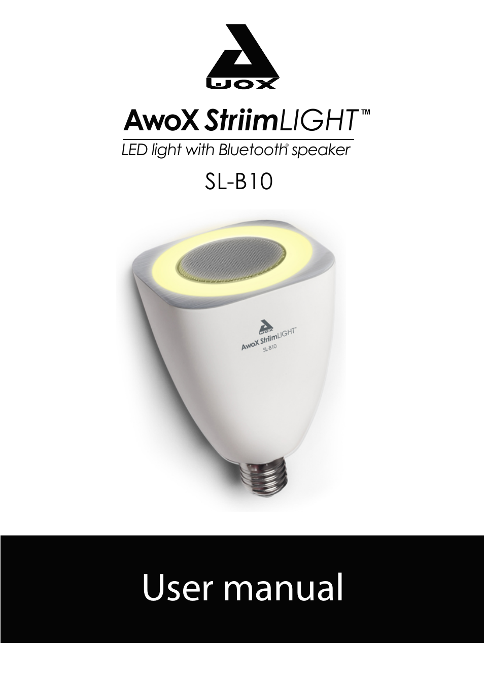 AwoX StriimLIGHT User Manual | 5 pages