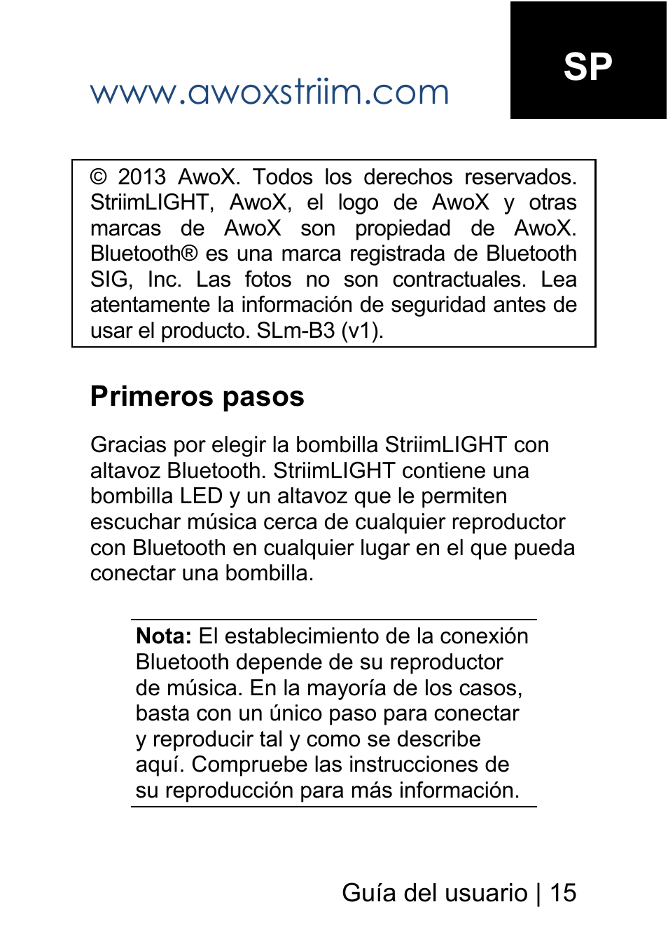 AwoX StriimLIGHT mini User Manual | Page 15 / 76
