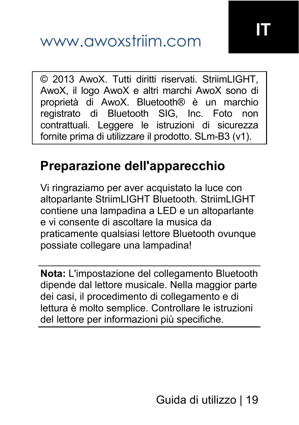 AwoX StriimLIGHT mini User Manual | Page 19 / 76