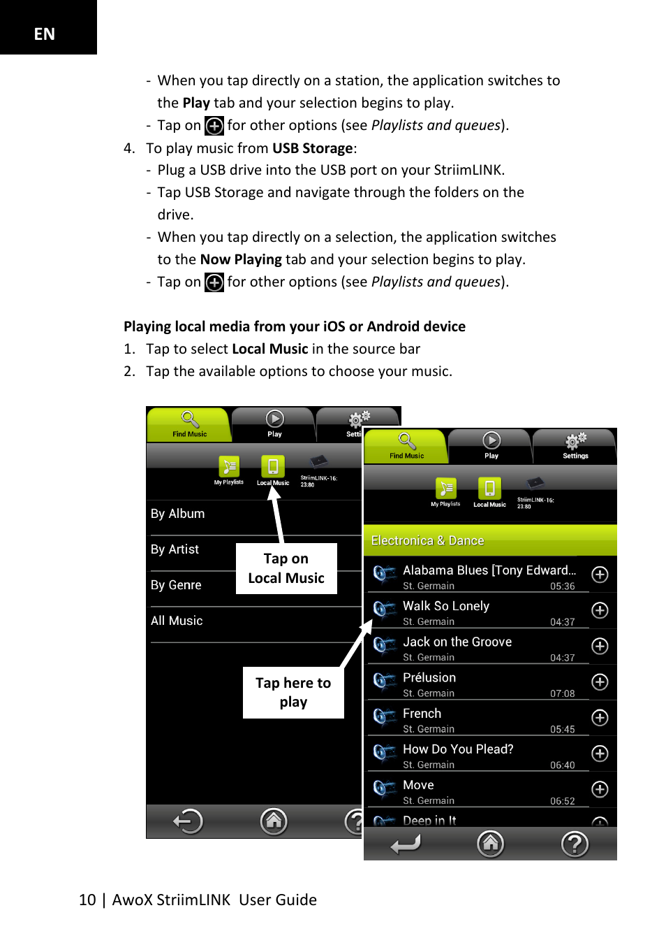 AwoX StriimLINK User Manual | Page 10 / 23