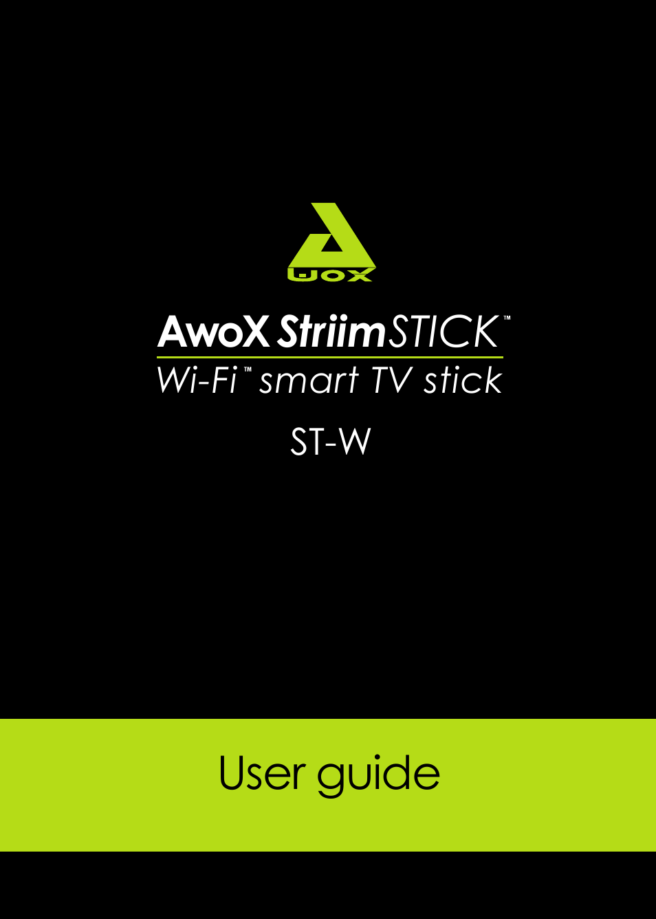 AwoX StriimSTICK User Manual | 13 pages