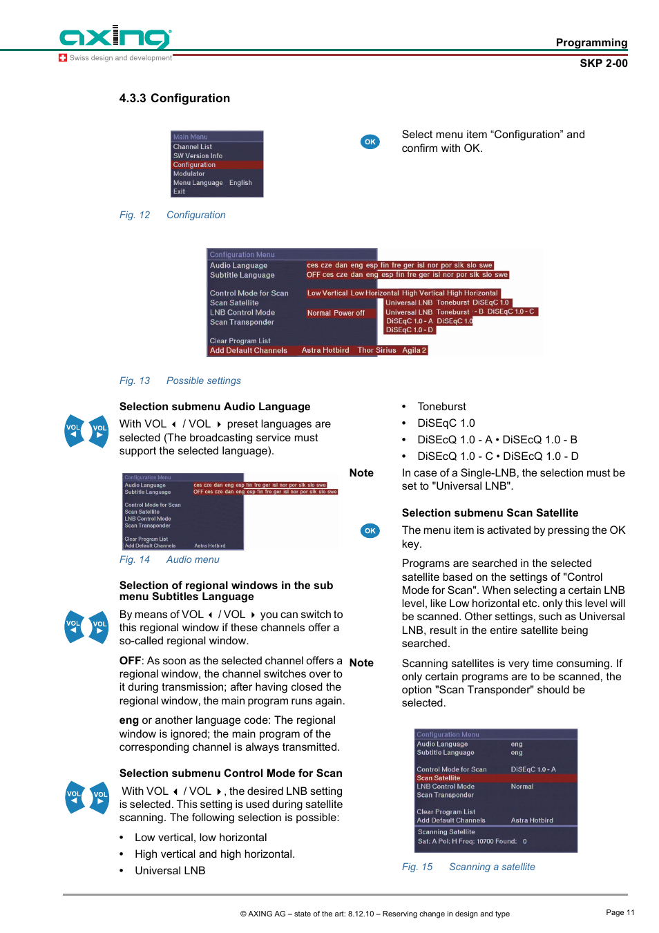3 configuration | AXING SKP 2-00 User Manual | Page 11 / 20