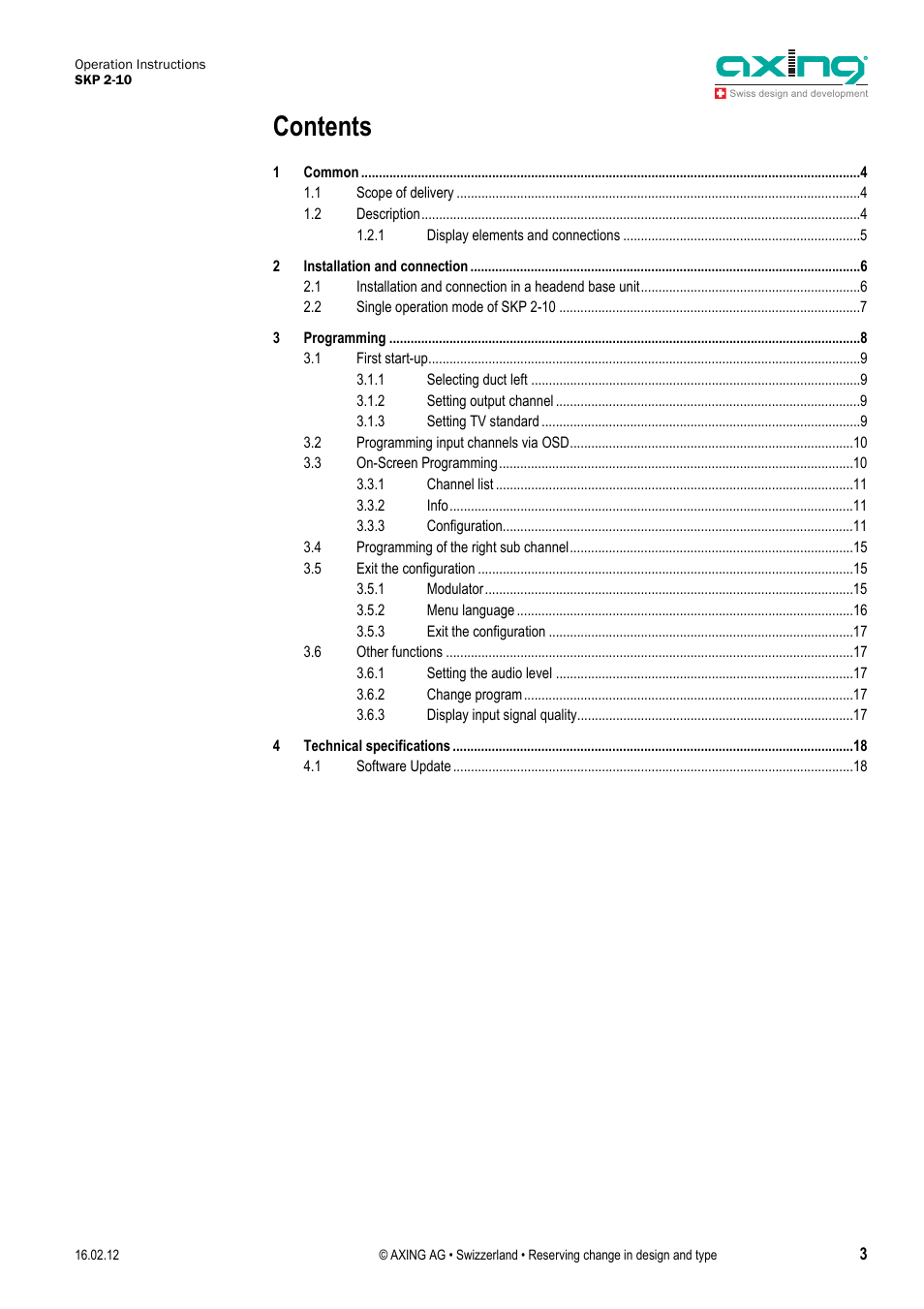 AXING SKP 2-10 User Manual | Page 3 / 20