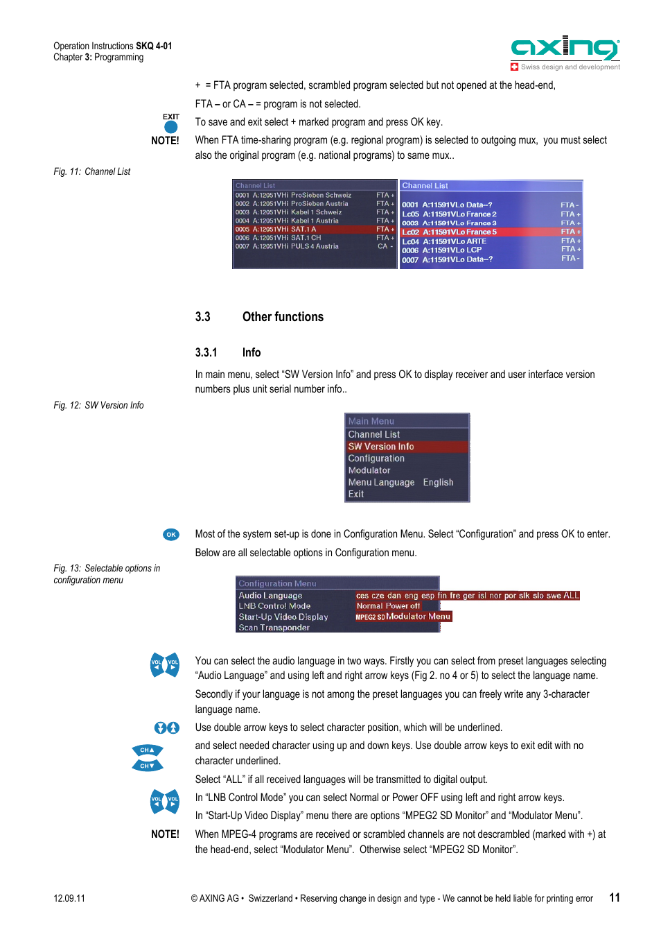 3 other functions | AXING SKQ 4-01 User Manual | Page 11 / 16