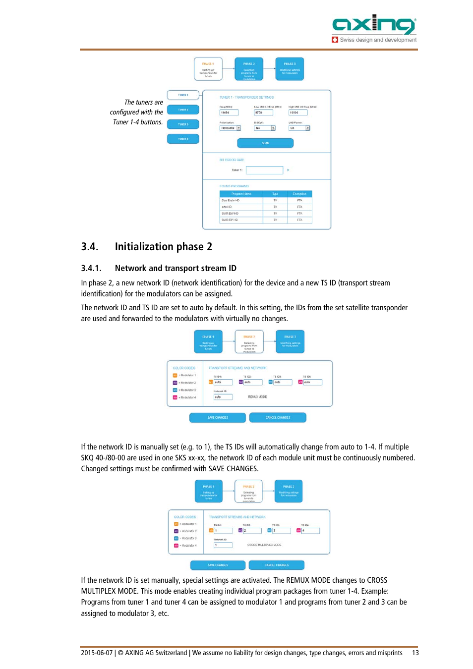 Initialization phase 2 | AXING SKQ-40-0x User Manual | Page 13 / 19