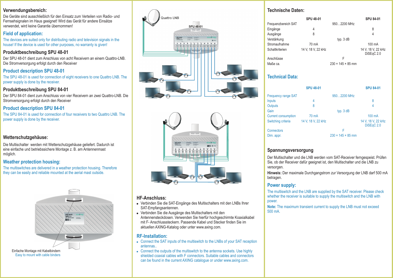 AXING SPU 48-01 User Manual | Page 2 / 4